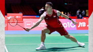 Tunggal putra Indonesia Jonatan Christie
