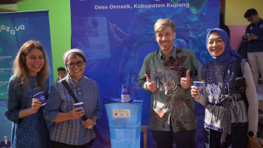 Dukung Penurunan Stunting, Danone Indonesia Bangun Sarana Air Bersih di NTT
