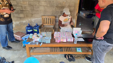 Foto Barang Bukti Uang