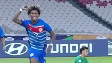 Pemain Timnas Filipina U-23, Otu Bisong jebol gawang Malaysia