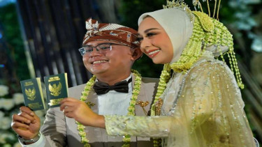 Maula Akbar Mulyadi Putra, putra Gubernur Jabar Dedi Mulyadi resmi menikah