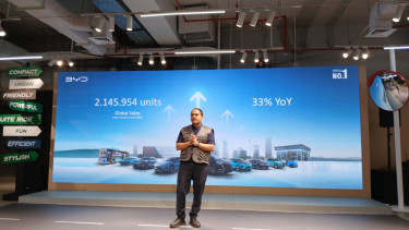 Head of Marketing PR and Government Relation BYD Indonesia, Luther Panjaitan.