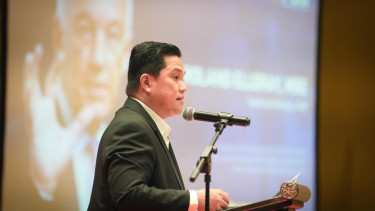 Ketua Umum PSSI sekaligus Menteri BUMN, Erick Thohir