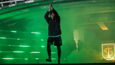 Pemain asing baru Persebaya Surabaya Mihailo Perovic