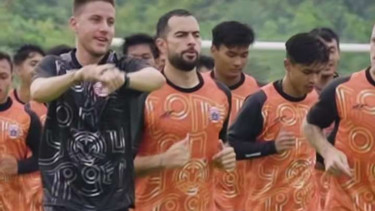 Latihan Persija Jakarta