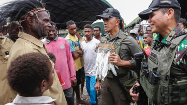 Kogabwilhan III menggelar baksos di Dristrik Krepkuri Nduga Papua