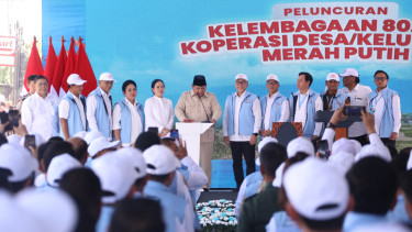 Peluncuran kelembagaan 80.000 Koperasi Desa/Kelurahan (Kopdeskel) Merah Putih