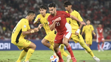Pemain Timnas Indonesia U-23 Jens Raven