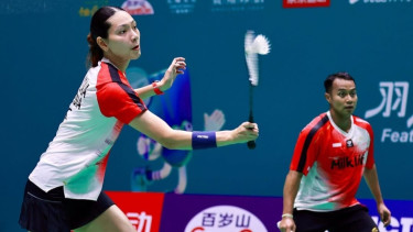 Ganda campuran Indonesia Rehan Naufal Kusharjanto/Gloria Emanuelle Widjaja 