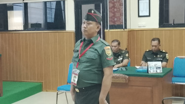 Oknum TNI Kopka Bazarsah