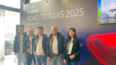 Acara BMW Astra jelang GIIAS 2025.