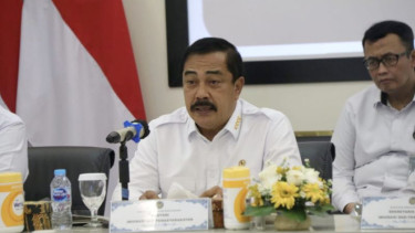 Menteri Imigrasi dan Pemasyarakatan Agus Andrianto