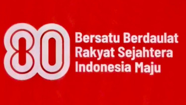 Logo HUT ke-80 RI.