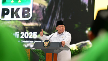 Presiden RI Prabowo Subianto menghadiri harlah ke-27 PKB 