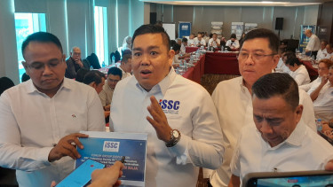 Ketua Umum Indonesian Society of Steel Construction (ISSC), Budi Harta Winata.