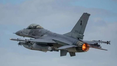 Pesawat F-16 Angkatan Udara Thailand