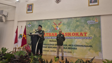 Ketua Umum Pemuda Katolik, Stefanus Gusma.
