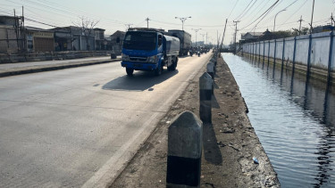 Banjir di Sayung, Kabupaten Demak surut