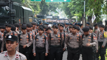 Pengamanan sidang Hasto