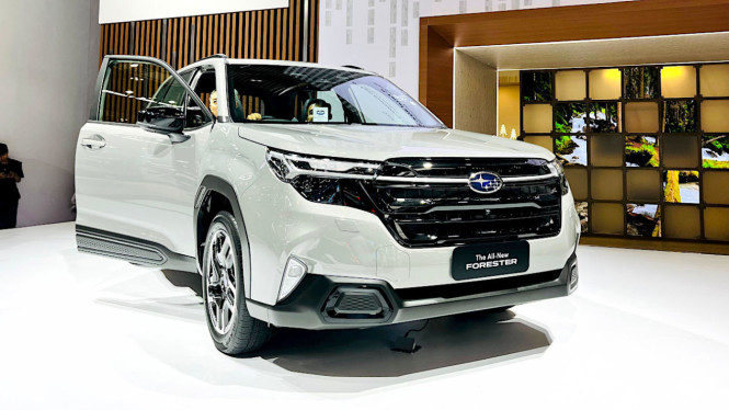 Subaru Forester 2025 di GIIAS 2025.