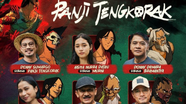 Poster film Panji Tengkorak.