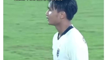 Pemain Timnas Thailand U-23 Yotsakorn Burapha