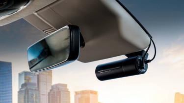 Ilustrasi kamera dasbor atau dashcam