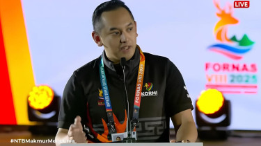 Ketua Panitia Penyelenggara FORNAS VIII, Ibnu Sulistyo Riza Pradipto