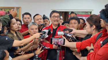 Ketua DPP PDIP Djarot Saiful Hidayat di kantor DPP PDIP