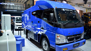 EV Mobile Charger berbasis Mitsubishi Fuso Canter