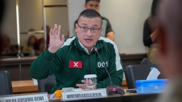 Anggota DPRD DKI Jakarta Fraksi PDIP,Hardiyanto Kenneth.