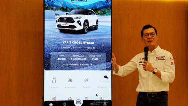 Peluncuran aplikasi baru mToyota di GIIAS 2025