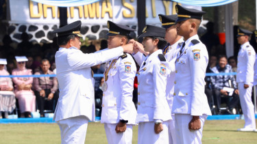 Mendagri melantik 1.110 Pamong Praja Muda IPDN