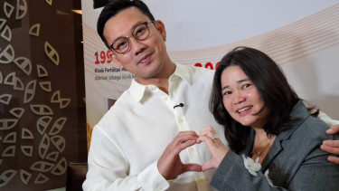 Denny Sumargo dan Olivia Allan.