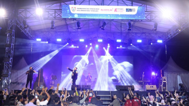 Pemerintah Provinsi Kalteng menggelar Car Free Night dan Huma Betang Night