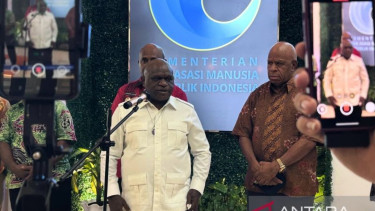 Menteri HAM, Natalius Pigai 