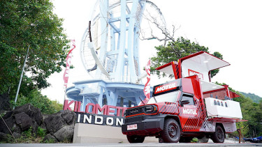 Mobil Motul yang diberi nama MOXI