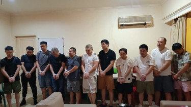 11 Warga Negara (WN) asal China pelaku penipuan online