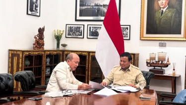 CEO Danantara, Rosan Roeslani dan Presiden Prabowo Subianto 