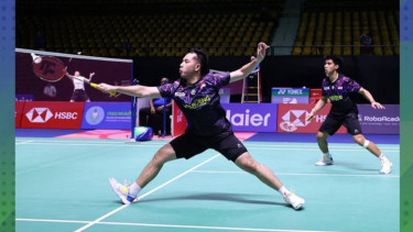 Ganda putra Indonesia Sabar Karyaman Gutama/Mohammad Reza Pahlevi Isfahani 