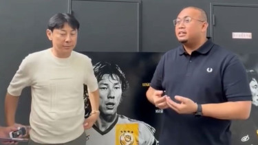 Shin Tae-yong dan Andre Rosiade
