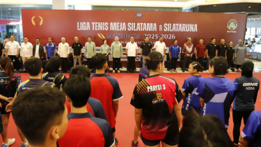 Ketum KONI Resmi Tutup Silataruna U-19, Dorong Tenis Meja Indonesia Bangkit