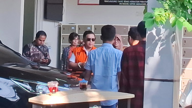 Penampakan Hasto Kristiyanto keluar Rutan KPK
