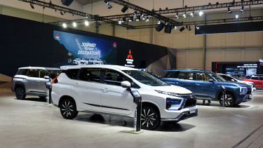 Booth Mitsubishi di GIIAS 2025