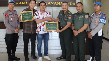 TNI AD beri penghargaan ke Polres Pelabuhan Tanjung Priok