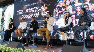 Konferensi pers The Musical Journey Of.