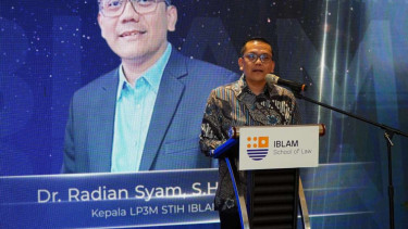 Pakar sekaligus dosen Hukum Tata Negara dari STIH IBLAM, Radian Syam