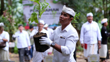 Ketua KTH Banu Giri Lestari I Gede Sugiantara