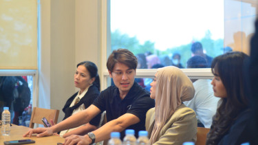 Rizky Billar dan Lesti Kejora.