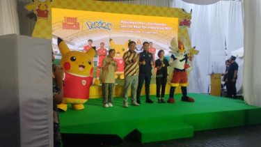 Kolaborasi Timnas Indonesia dan Pokemon